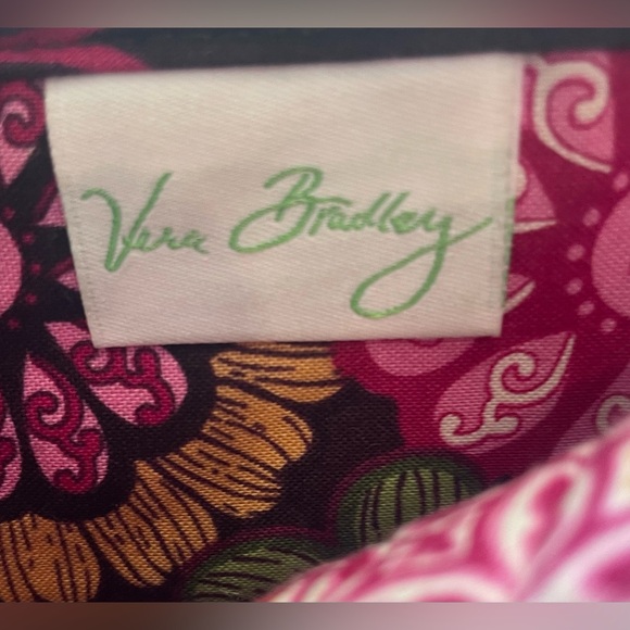 NWOT Vera Bradley Wallet 
•Mod Floral Pink Brown
•Retired Tri Fold - Picture 3 of 7